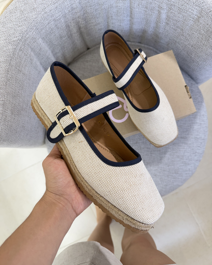 5079R Casual Sintético ArpilleraNatural/Marino
