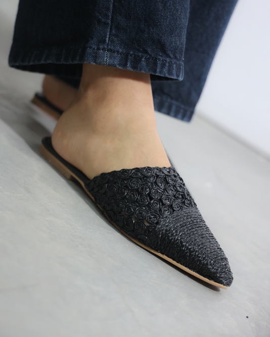 4269 Casual Sintético Yute Negro