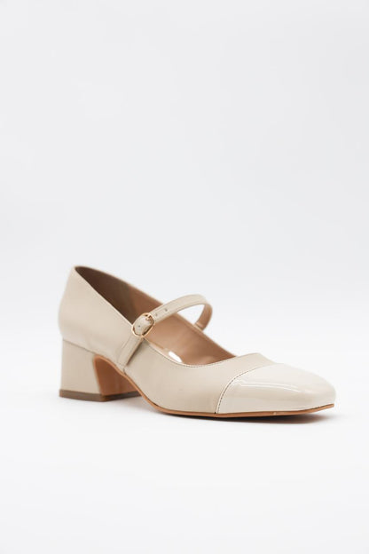 1454 Zapatilla Sintético Miga/Charol Miga