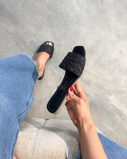 516R Sandalia Yute Negro