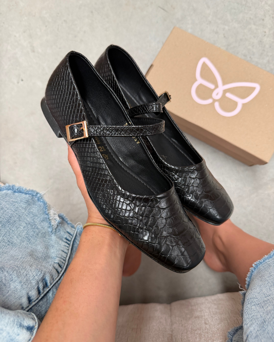 4069R Casual Sintético Croxa Negro