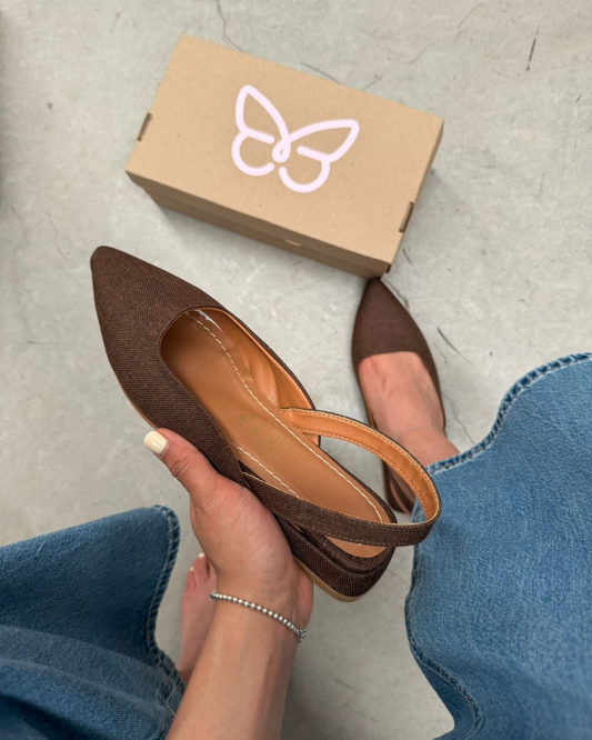 1513R Zapatilla Curri Café Bitono