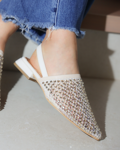 1518R Zapatilla Sintético Malla Nude