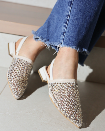 1518R Zapatilla Sintético Malla Nude