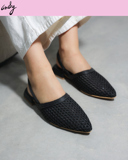1518R Zapatilla Sintético Malla Textil Negro