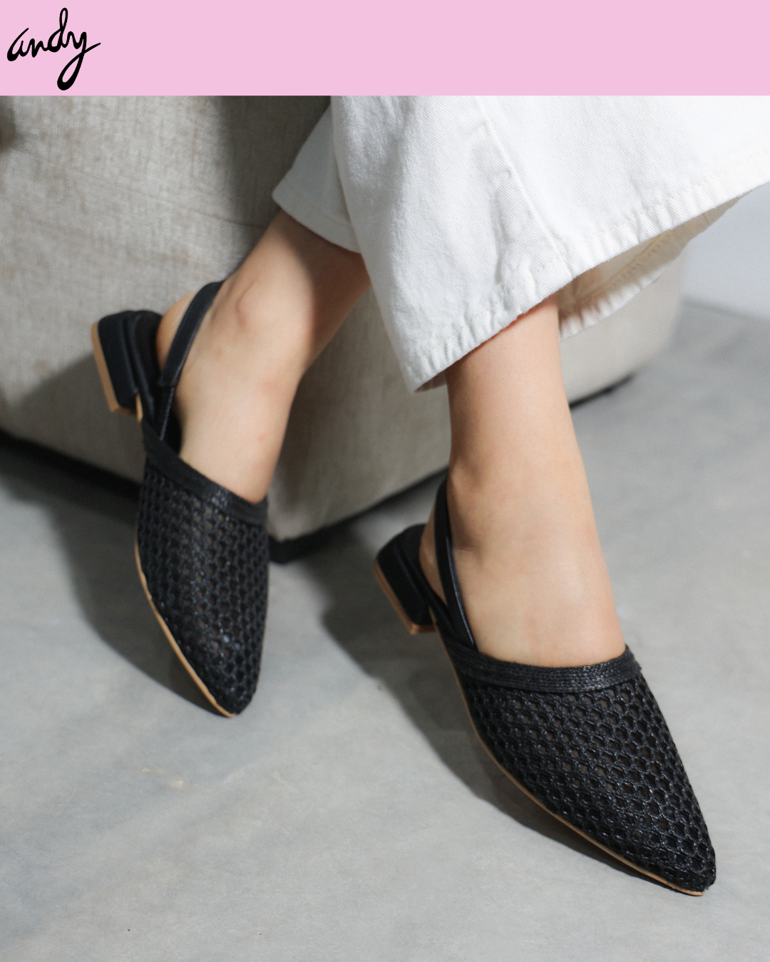 1518R Zapatilla Sintético Malla Textil Negro