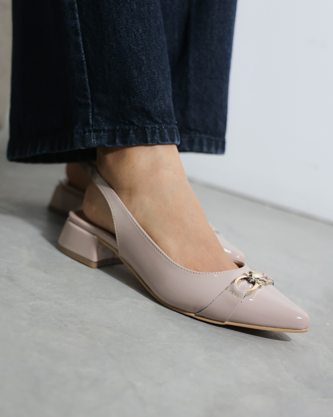 2504R Zapatilla Sintético Charol Maquillaje