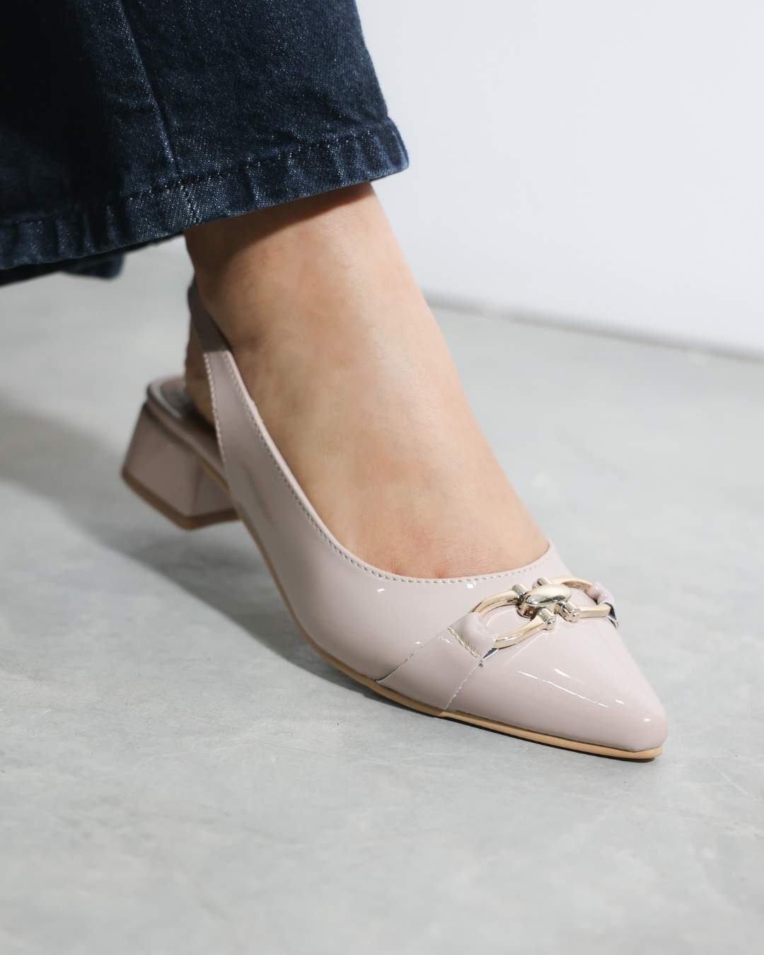 2504R Zapatilla Sintético Charol Maquillaje