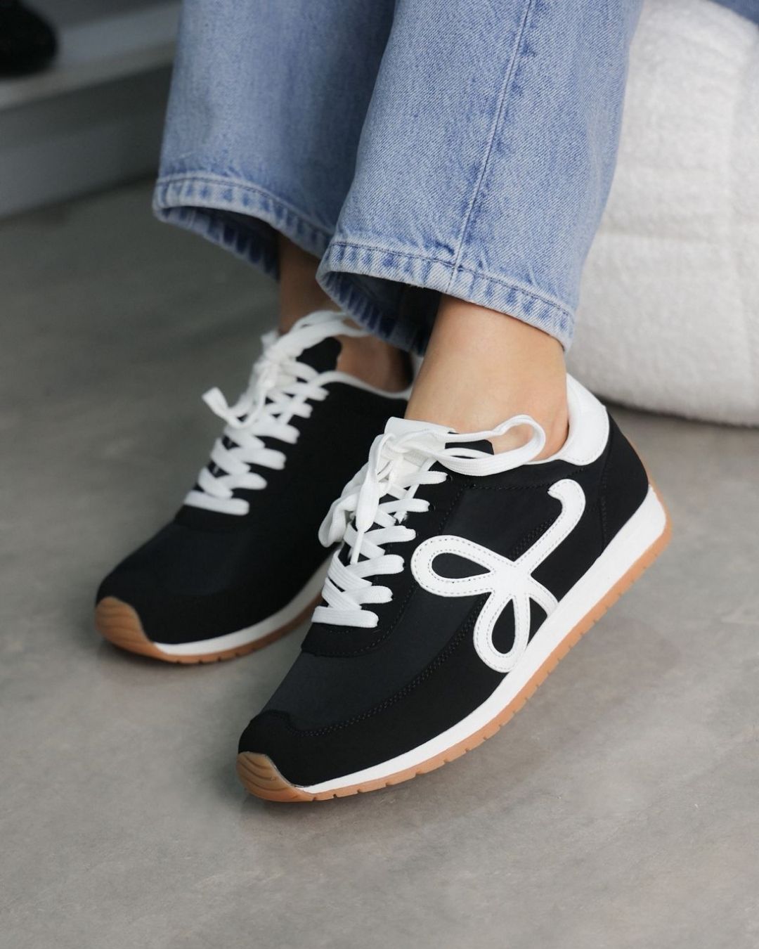 170I Buck Negro/Sintético Blanco