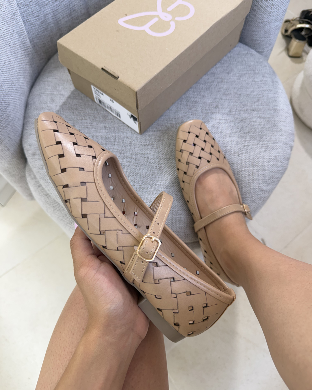 16032 Casual Sintético Rally Beige