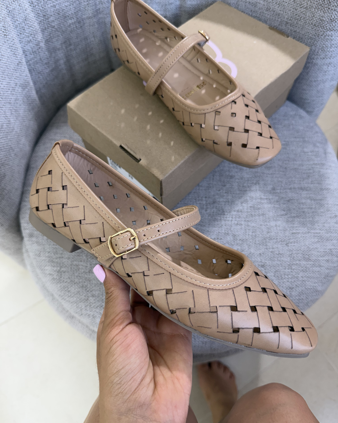 16032 Casual Sintético Rally Beige