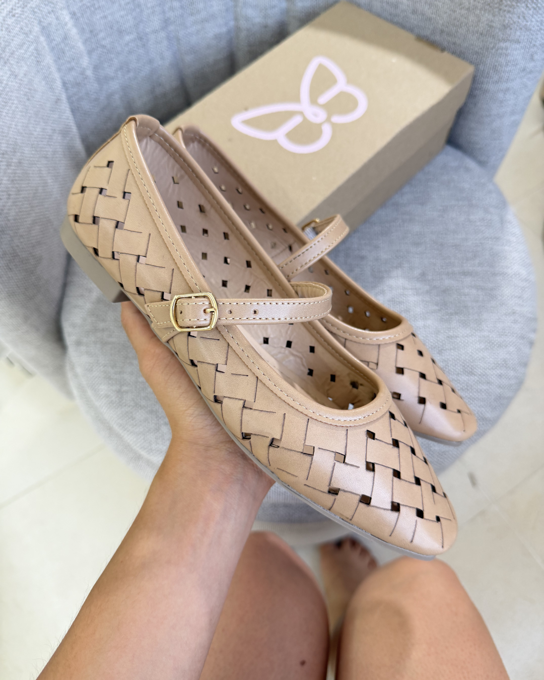 16032 Casual Sintético Rally Beige