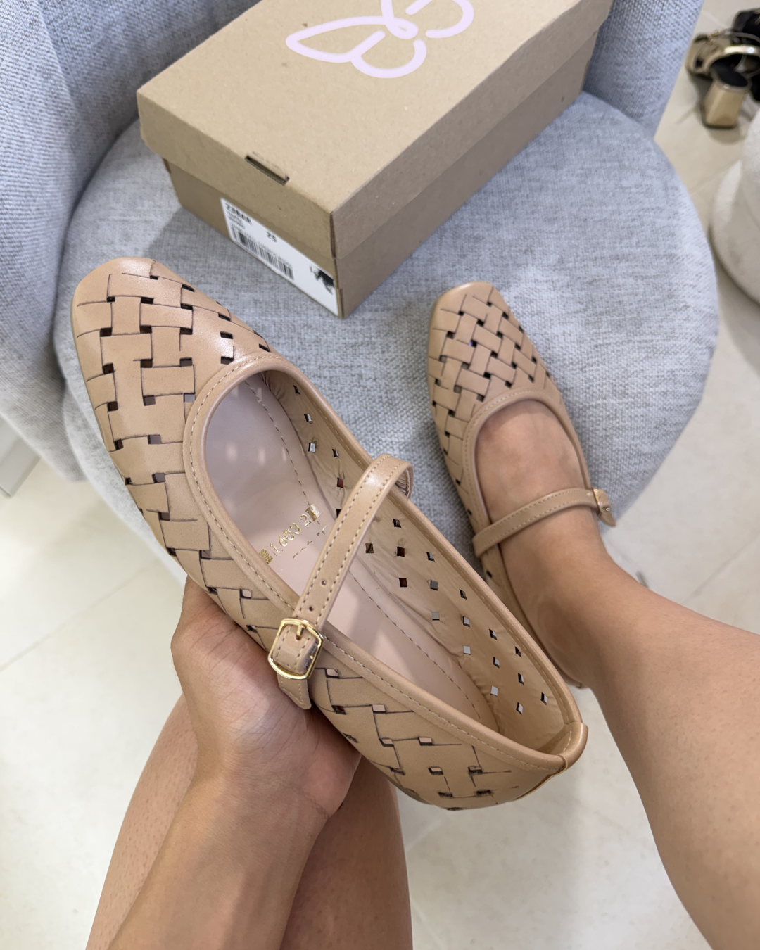 16032 Casual Sintético Rally Beige