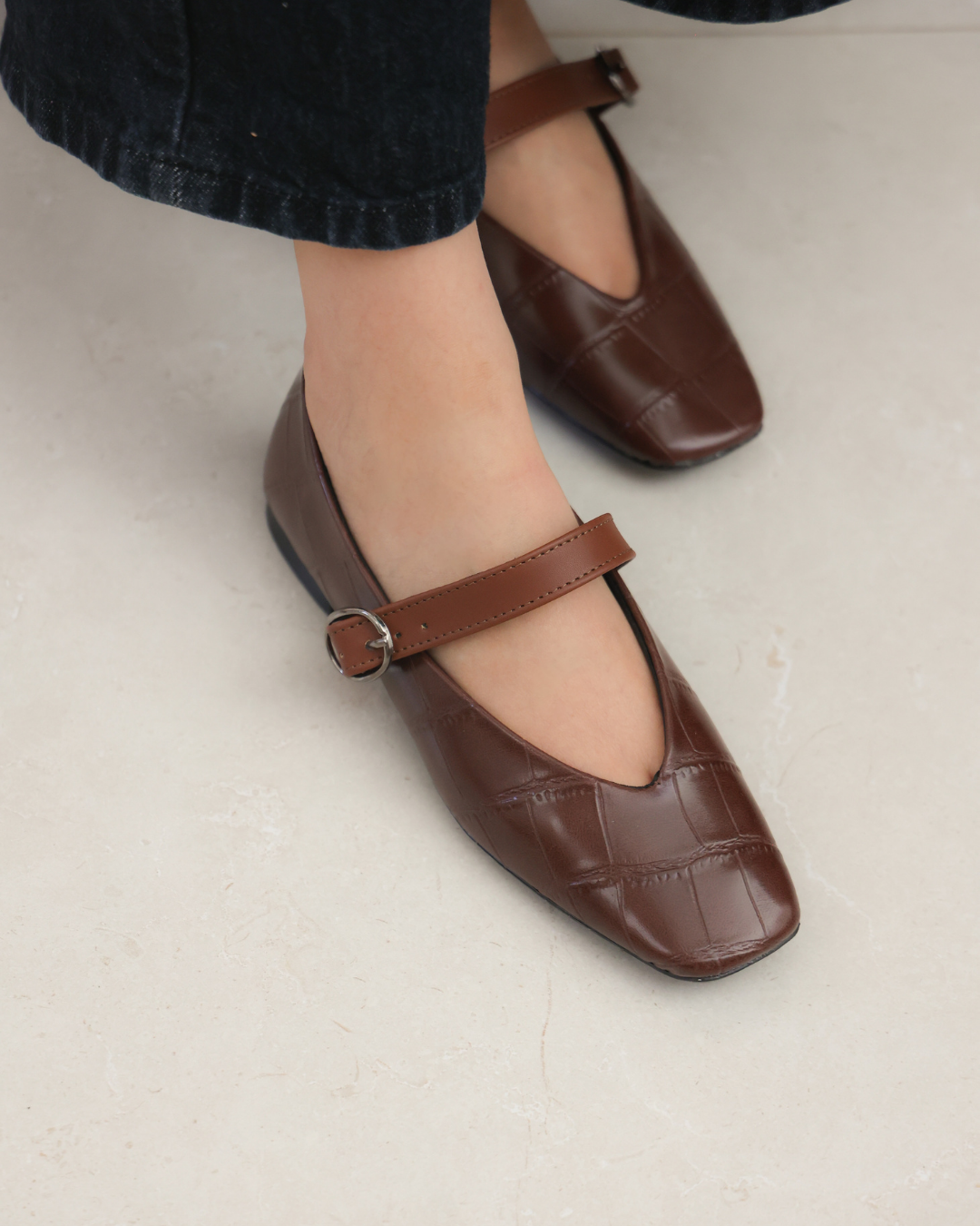 4078R Casual Sintético Camille Brandy