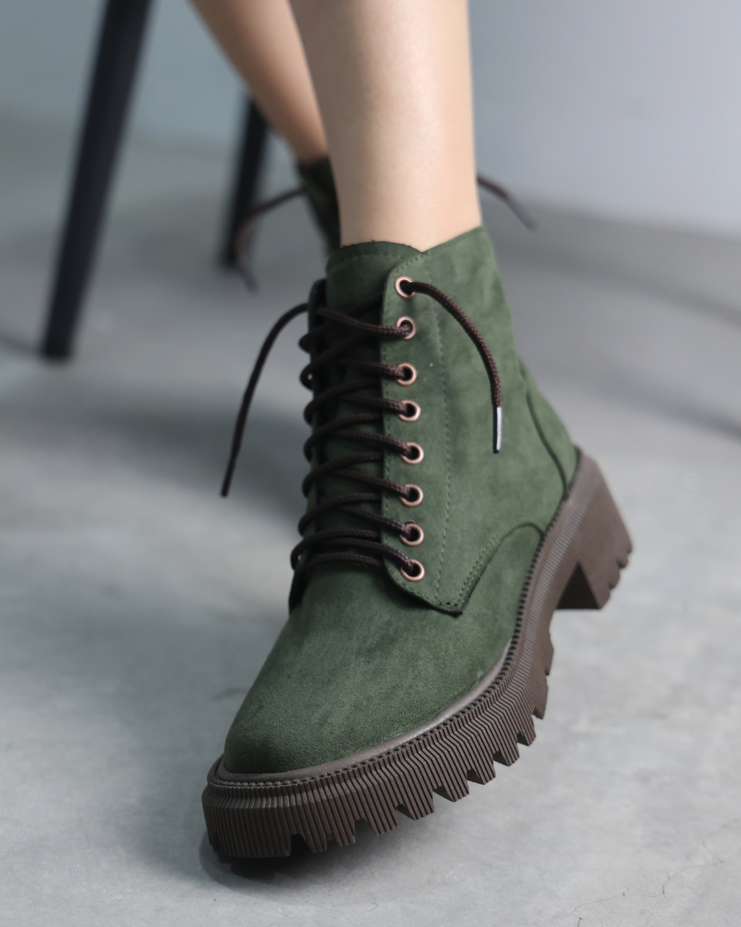 225DF durazno verde militar