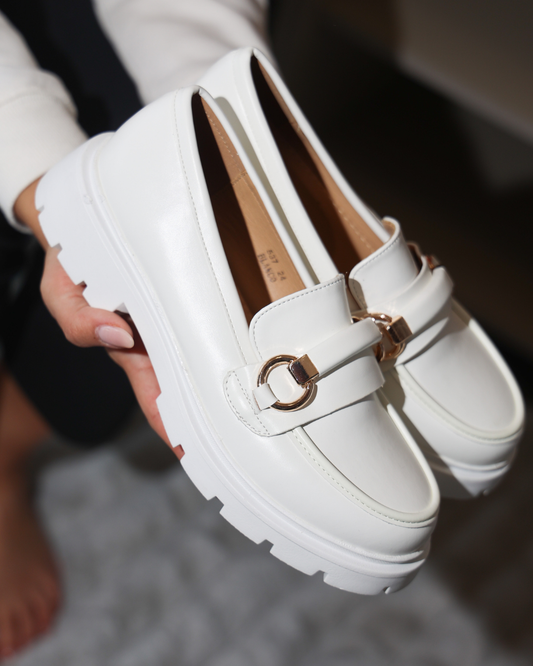 537A Casual Sintético Blanco