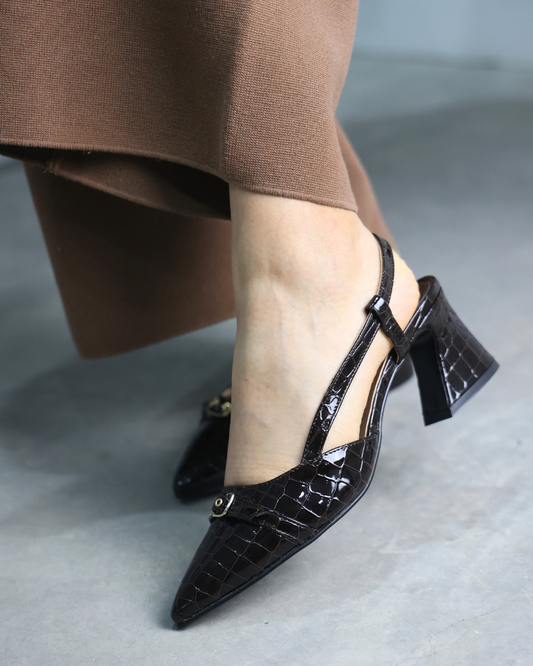 70392 Charol Lizard Café