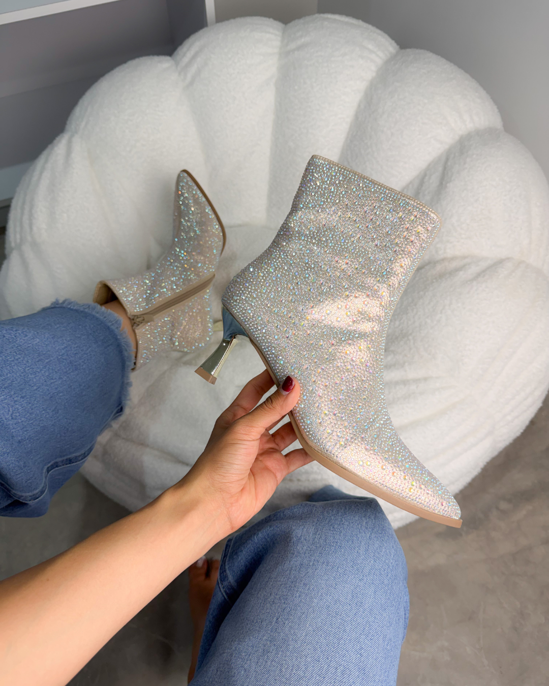 175I Sintético Oro/Pedrería