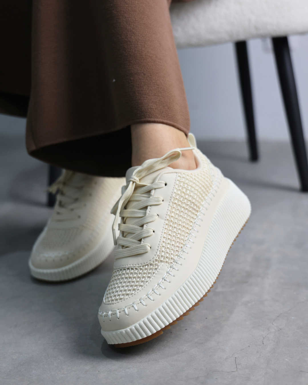 106I Malla Beige/Sintético Beige