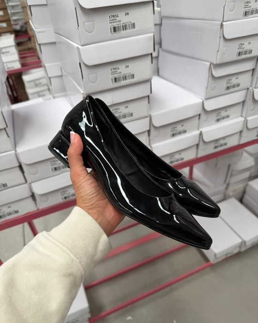 Zapatilla 2600R Sintético Charol Negro