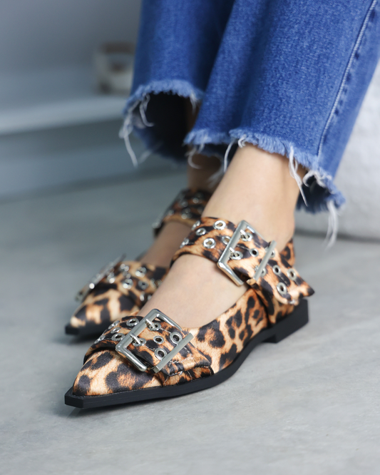 161I Estampado Leopardo Café