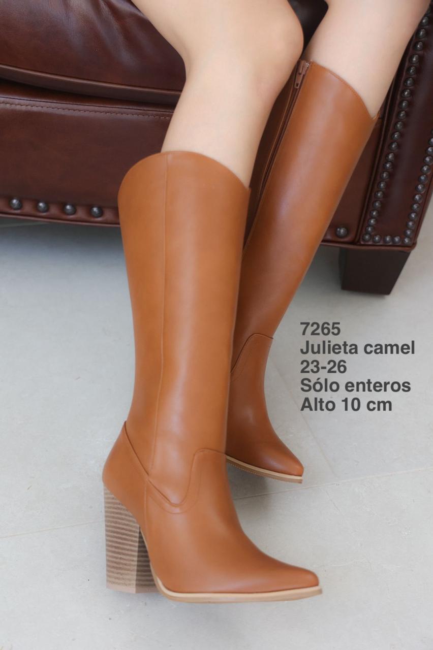 7265 Julieta Camel - Mayoreo Calzado Andy2024