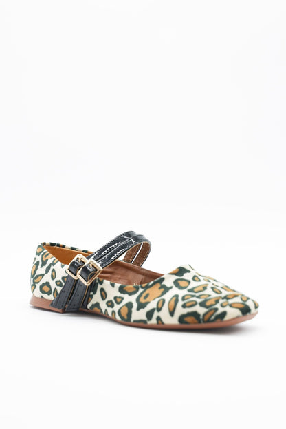 4061RR Leopardo Café/Charol Negro - Mayoreo Calzado Andy2024 CASUAL sin marca