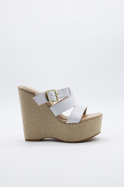 1301L Nairobi Blanco/Yute Natural - Mayoreo Calzado Andy2024 SANDALIA sin marca