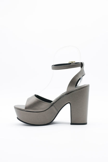 Calzado1664K Sintético Metal inox - Mayoreo Calzado Andy2024 sin marca ZAPATILLA