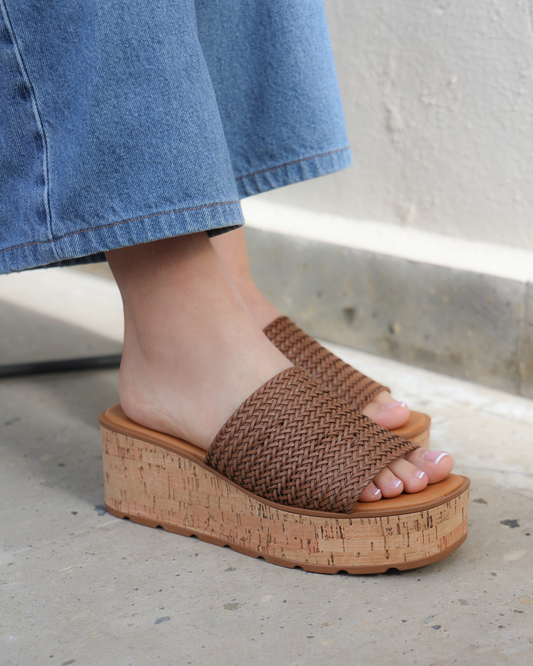 204I Sandalia Sintético Café