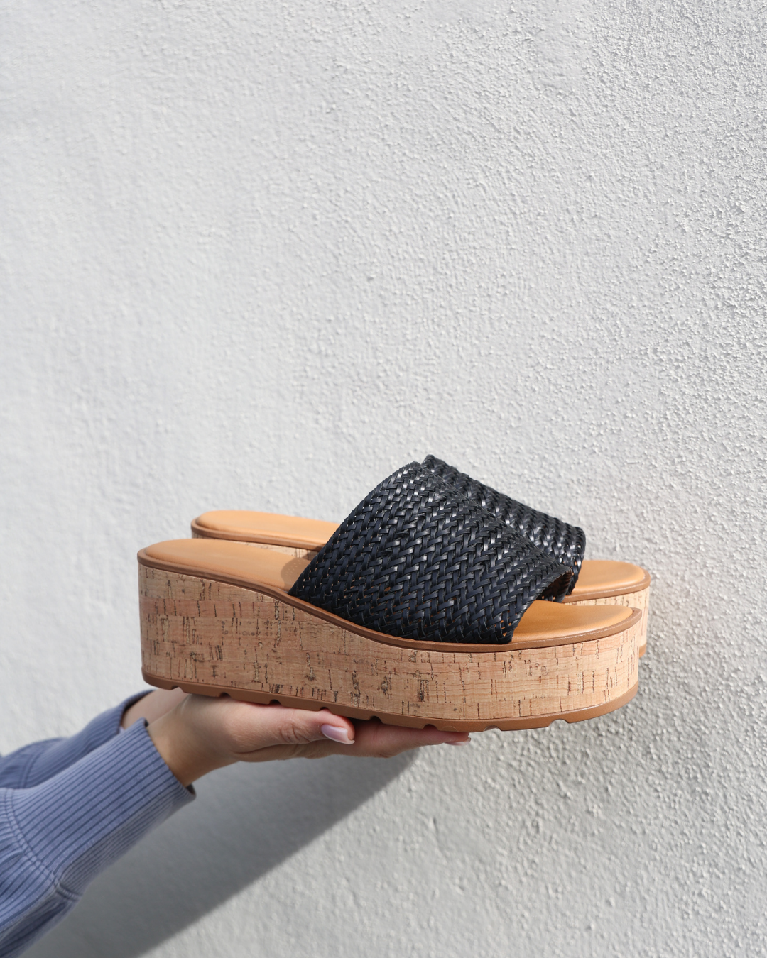 204I Sandalia Sintético Negro