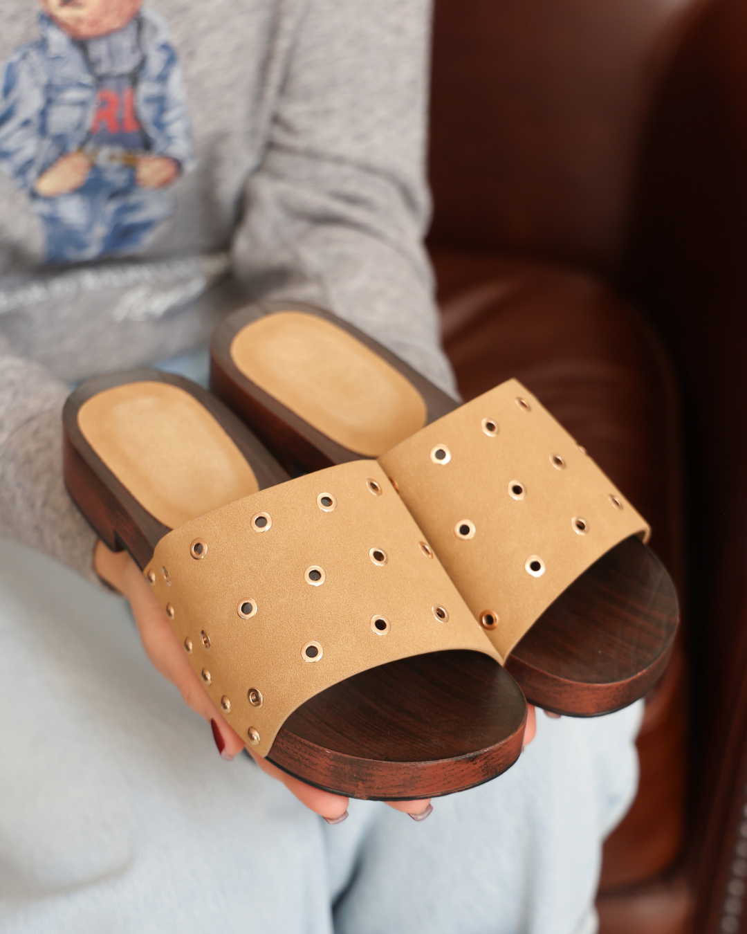 207I Sandalia Sintético Camel