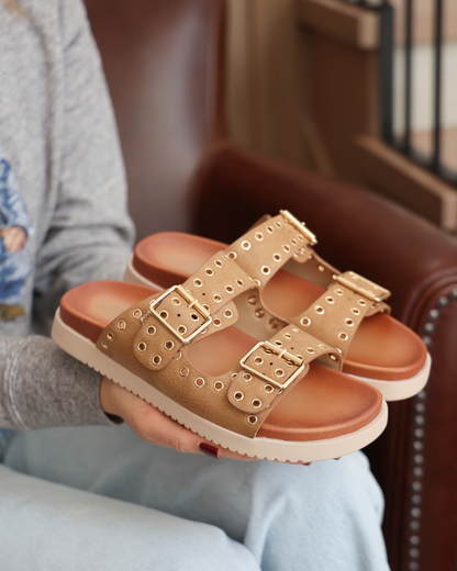 209I Sandalia Sintético Camel