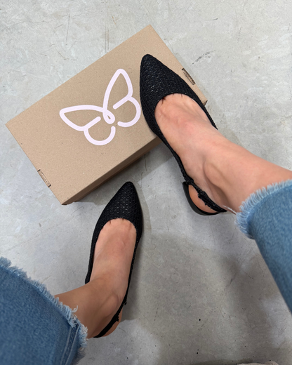 2501R Zapatilla Textil Negro