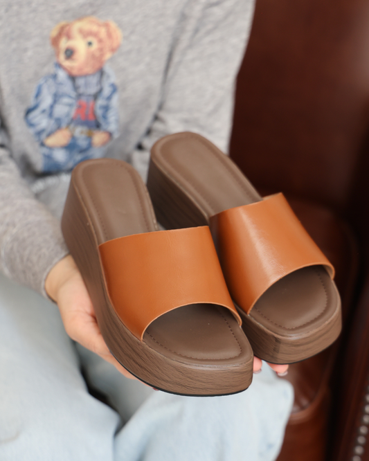 211I Sandalia Sintético Camel