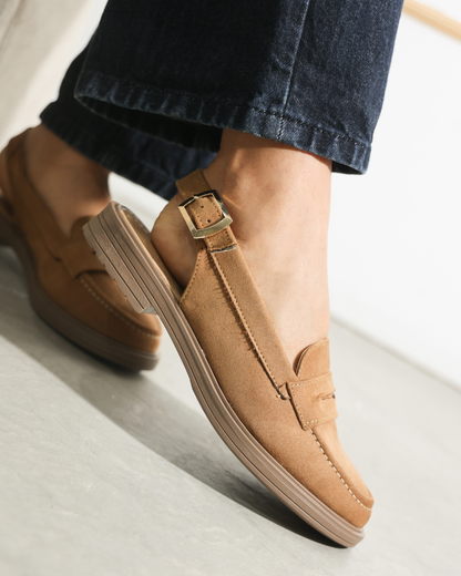 12019R Casual Sintético Durazno Almendra
