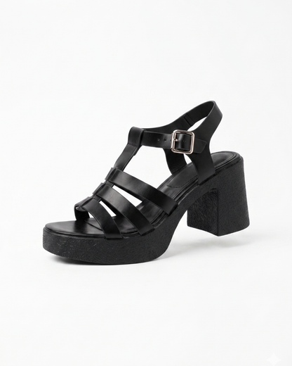 6A Zapatilla Sintético Negro