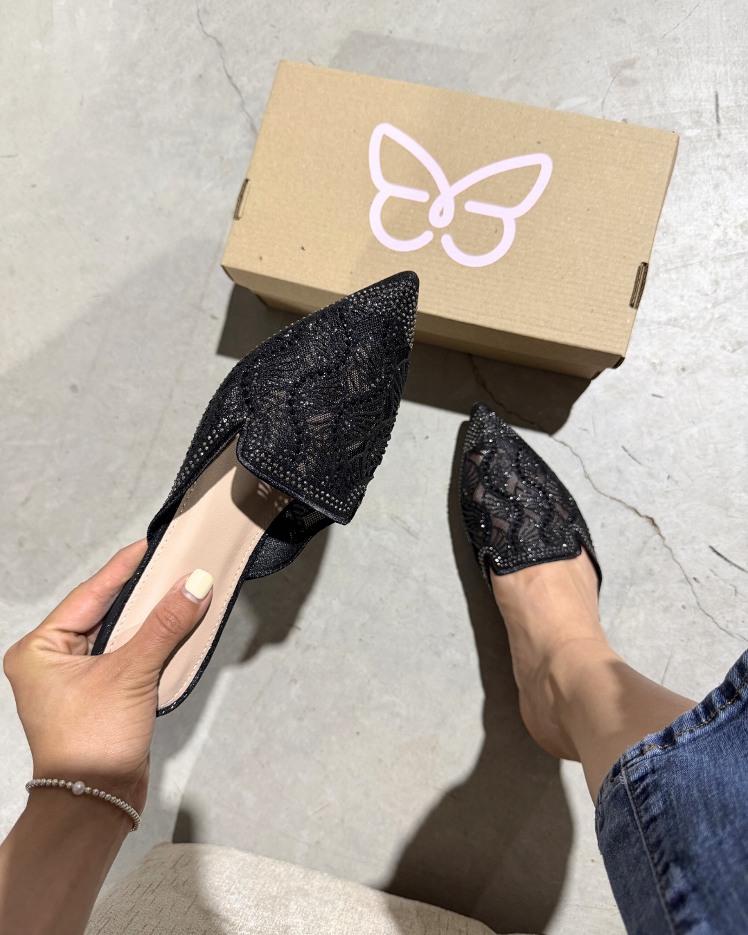 232AR Casual Sintético Negro