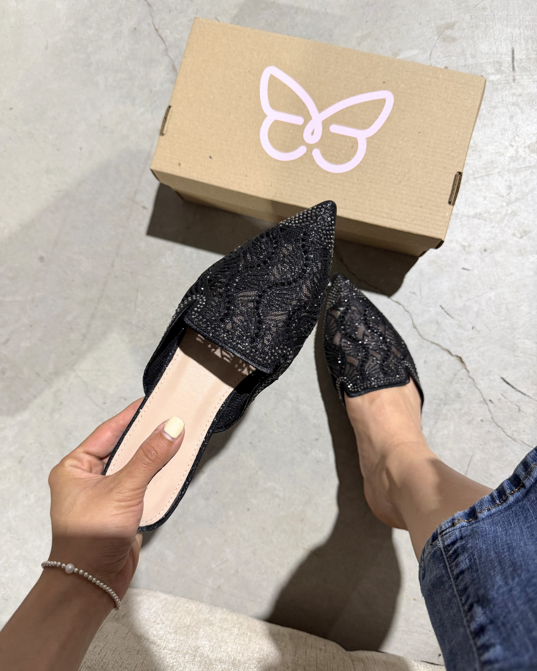 232AR Casual Sintético Negro