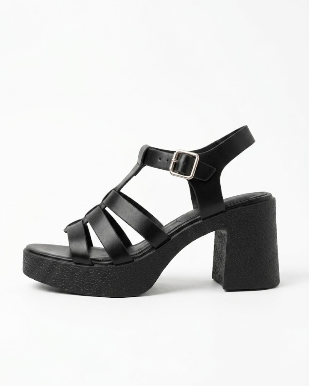 6A Zapatilla Sintético Negro