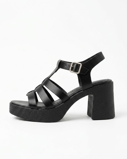 6A Zapatilla Sintético Negro