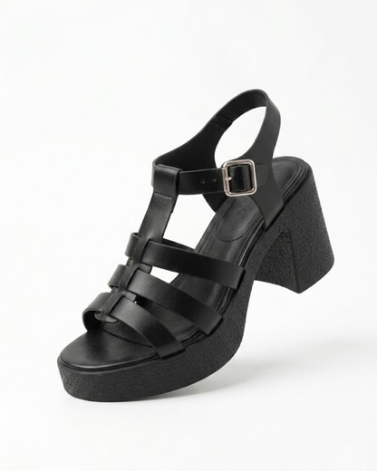 6A Zapatilla Sintético Negro