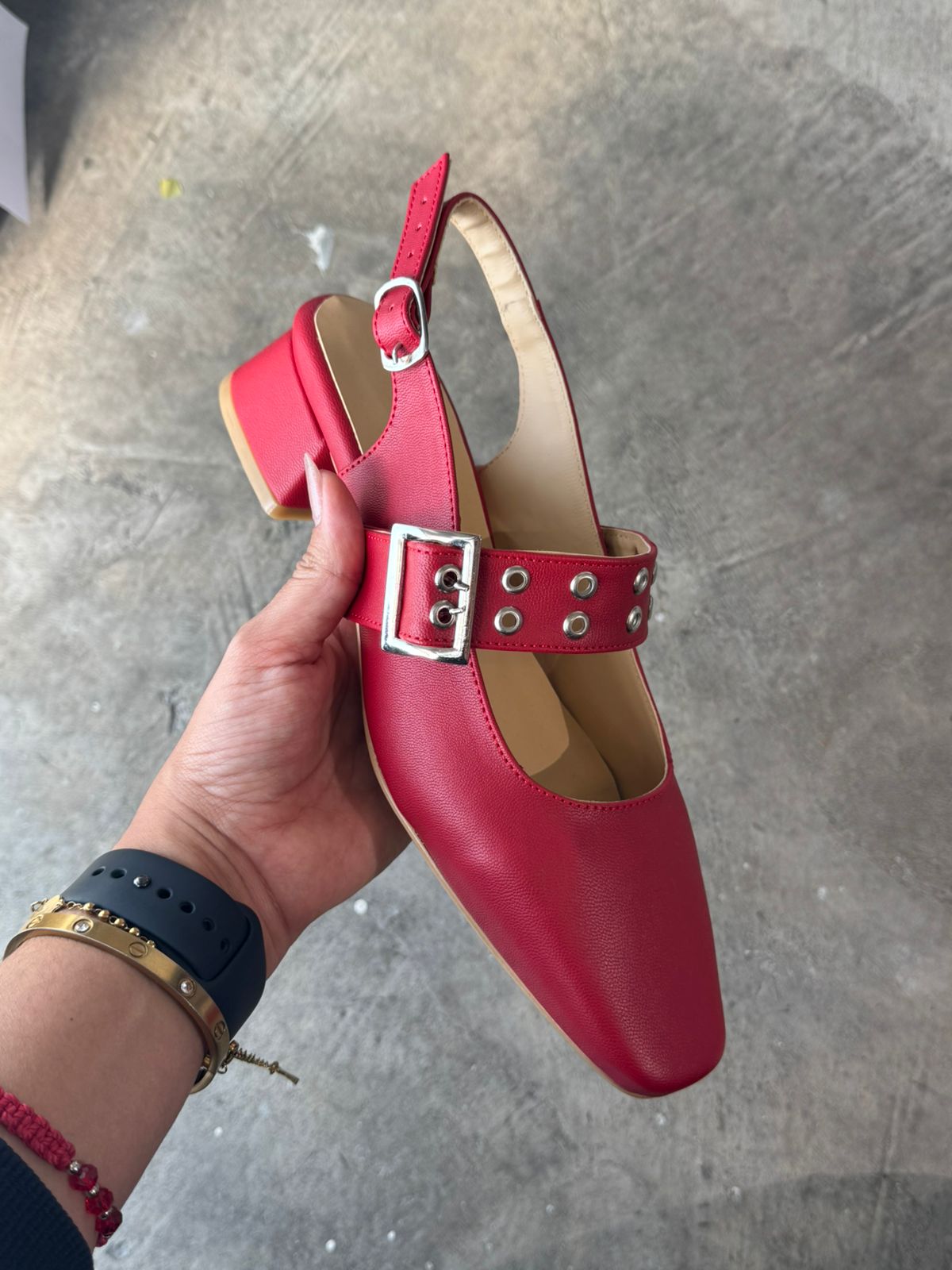 250J Zapatilla Sintético Rojo