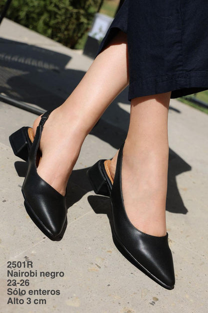 2501R Zapatilla Sintético Nairobi Negro
