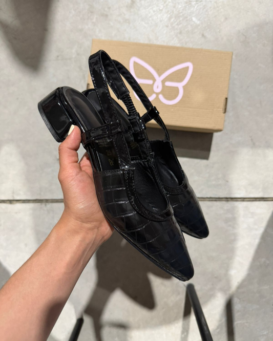 2520R Zapatilla Sintético Grabado Negro