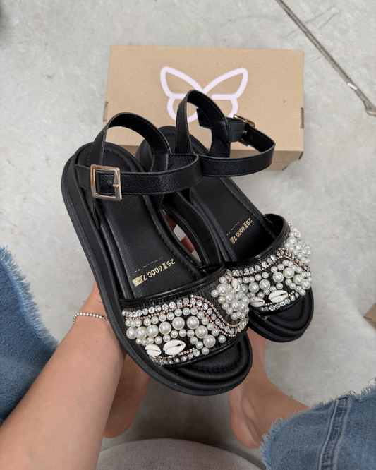 60007 Sandalia Sintético Oasis Negro