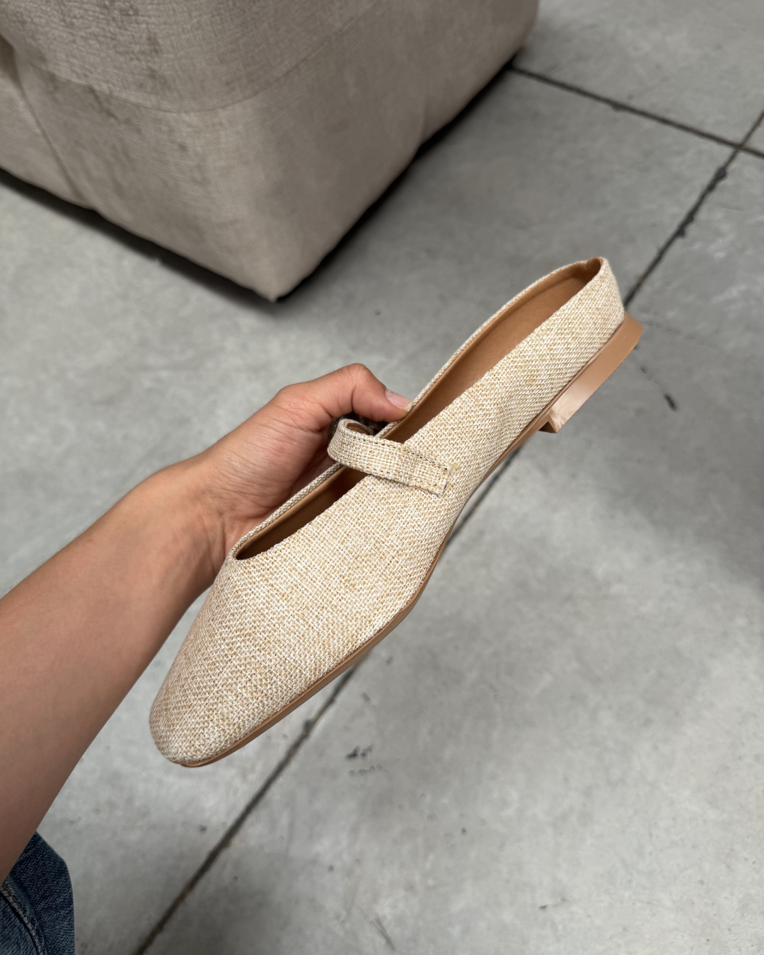 4081R Casual Sintético Curri Natural