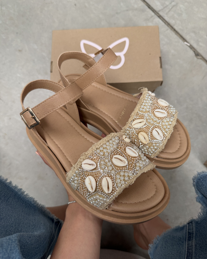 60007 Sandalia Sintético Oasis Beige