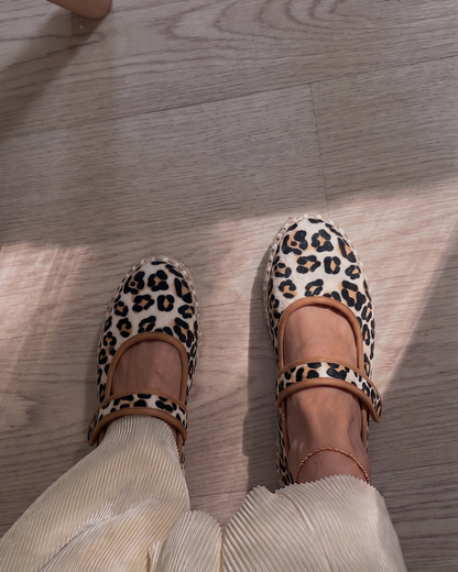 2200R Casual Sintético Leopardo Beige