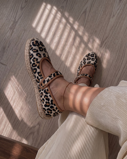 2200R Casual Sintético Leopardo Beige